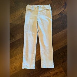 Frame white skinny jeans